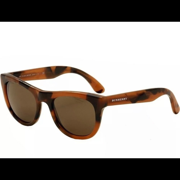Burberry Accessories - Authentic Burberry Spotted Amber Sunglasses